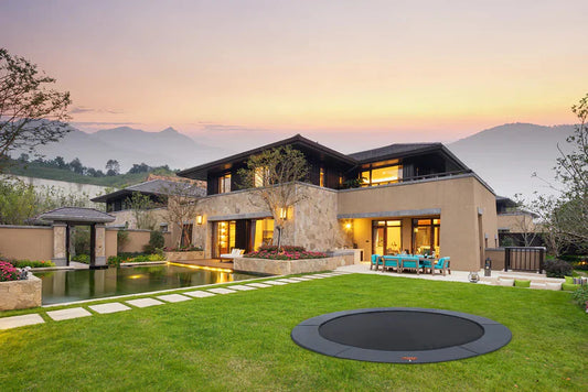 In-Ground Trampolines Drainage and water flow