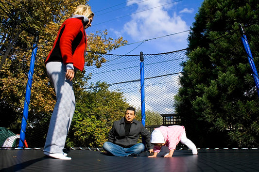Trampolines Offer Family Fun Time