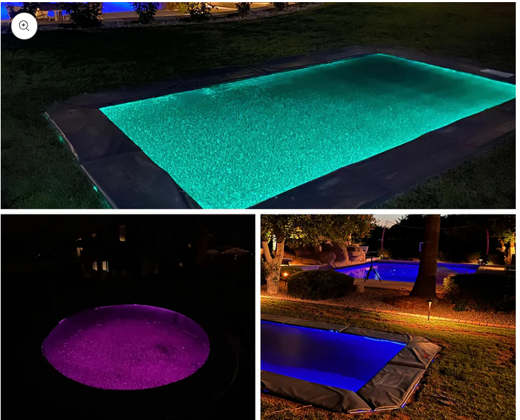 Safety with LED Trampoline Lights