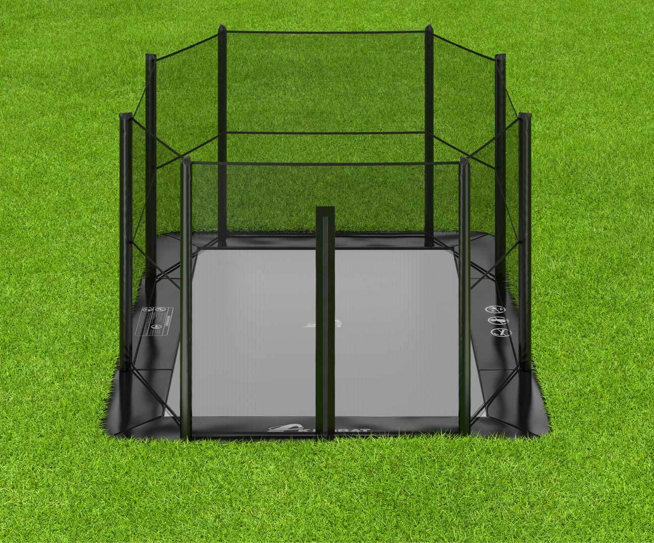 10'x17' Rectangle Akrobat Safety Net Enclosure System