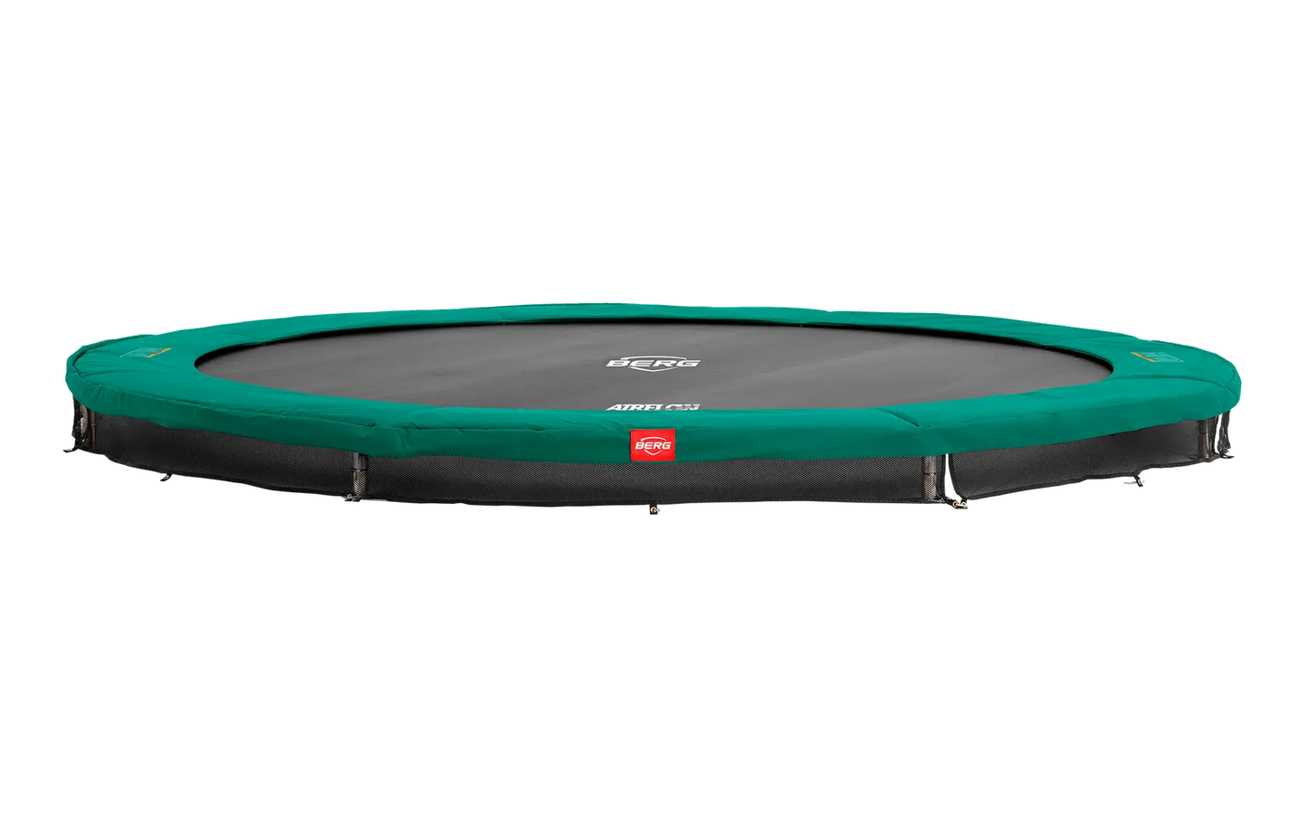 BERG Champion 14' Round In-ground Trampoline with Safety Enclosure