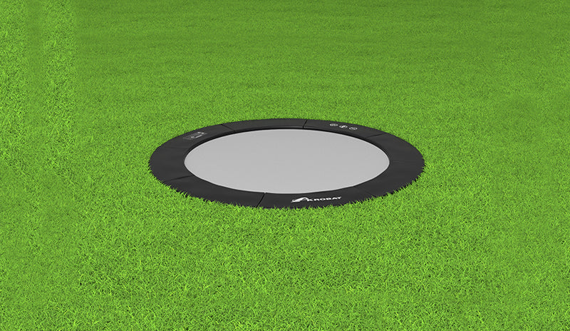 10' Round Akrobat In-Ground Trampoline