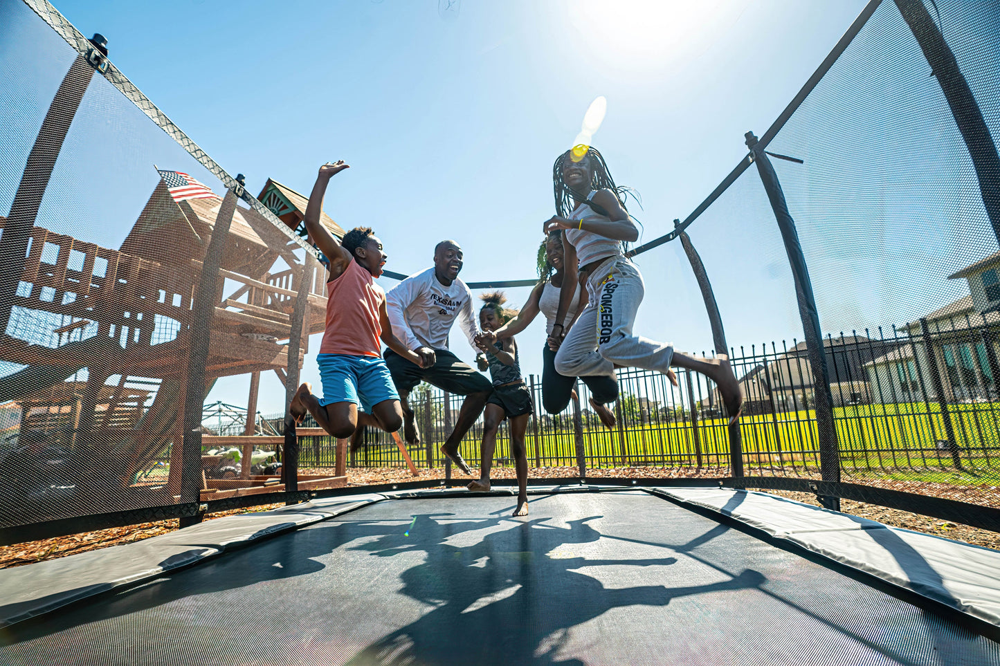 10'x17' Rectangle Pro-Line Avyna In Ground Trampoline