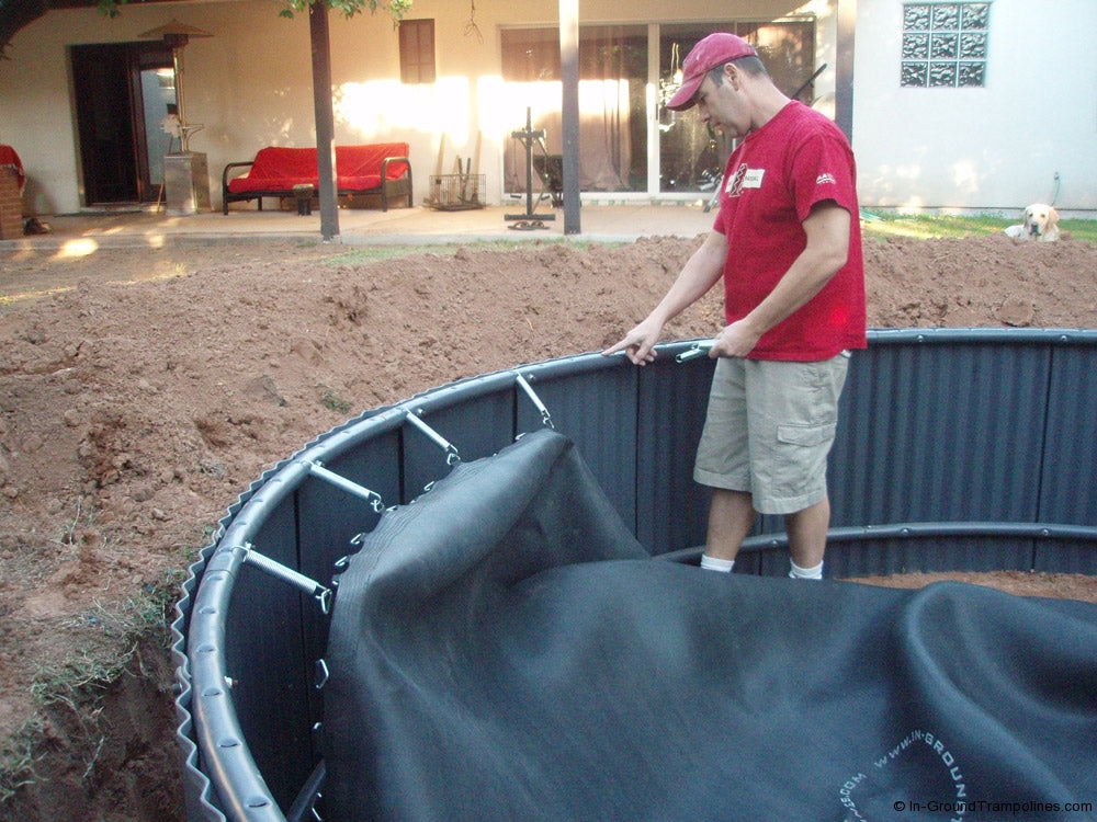 Trampolina Ripped Time To Repair Or Replace Trampoline
