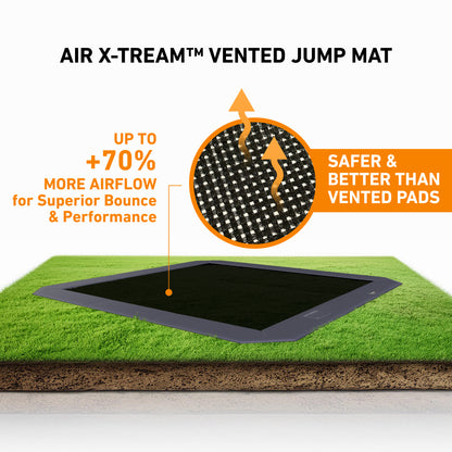 15x15' Square Pro-Line MAX Avyna In-Ground Trampoline
