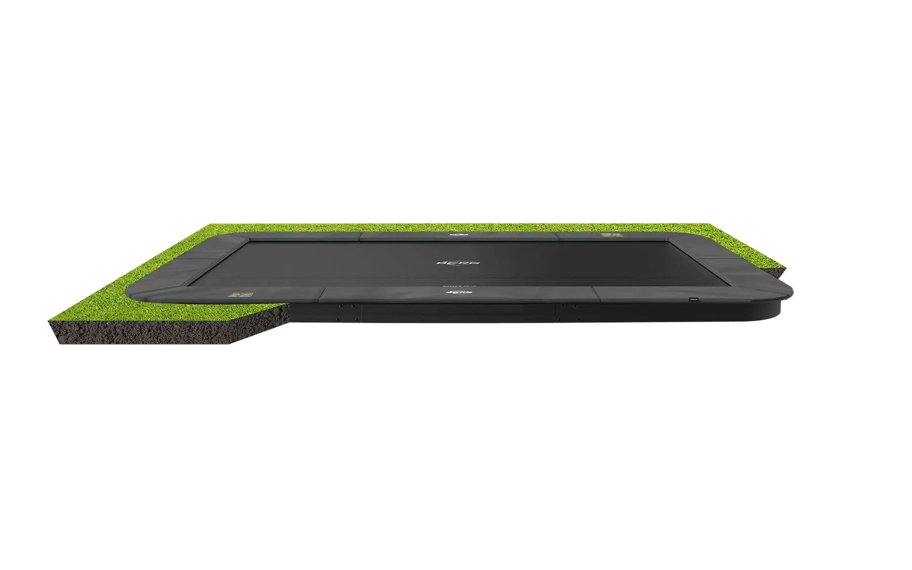 BERG Ultim Champion 10'x16' Rectangle In-Ground Trampoline